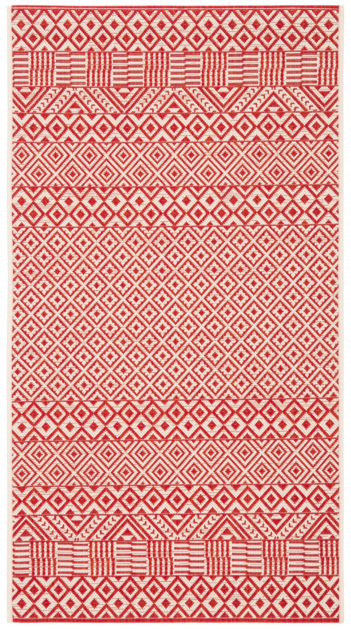 Safavieh Courtyard Cy6235 Beige/Red Rug - Safavieh - cy6235 - 23812 - 7r