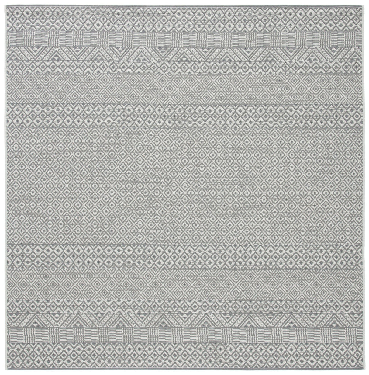 Safavieh Courtyard Cy6235 Brown/Grey Rug - Safavieh - cy6235 - 07812 - 4sq
