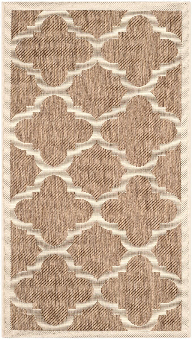 Safavieh Courtyard Cy6243 - 242 Brown Rugs - Safavieh - cy6243 - 242 - 5r