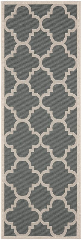 Safavieh Courtyard Cy6243 - 246 Grey / Beige Rugs - Safavieh - cy6243 - 246 - 27