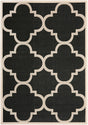 Safavieh Courtyard Cy6243 - 266 Black / Beige Rugs - Safavieh - cy6243 - 266 - 2