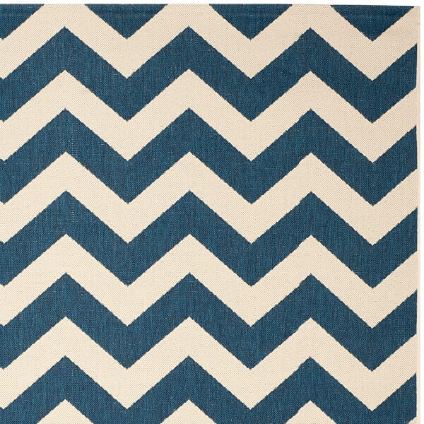 Safavieh Courtyard Cy6244 - 268 Navy / Beige Rugs - Safavieh - cy6244 - 268 - 2