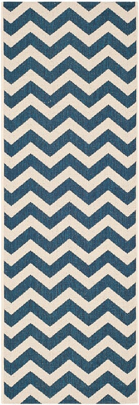 Safavieh Courtyard Cy6244 - 268 Navy / Beige Rugs - Safavieh - cy6244 - 268 - 27