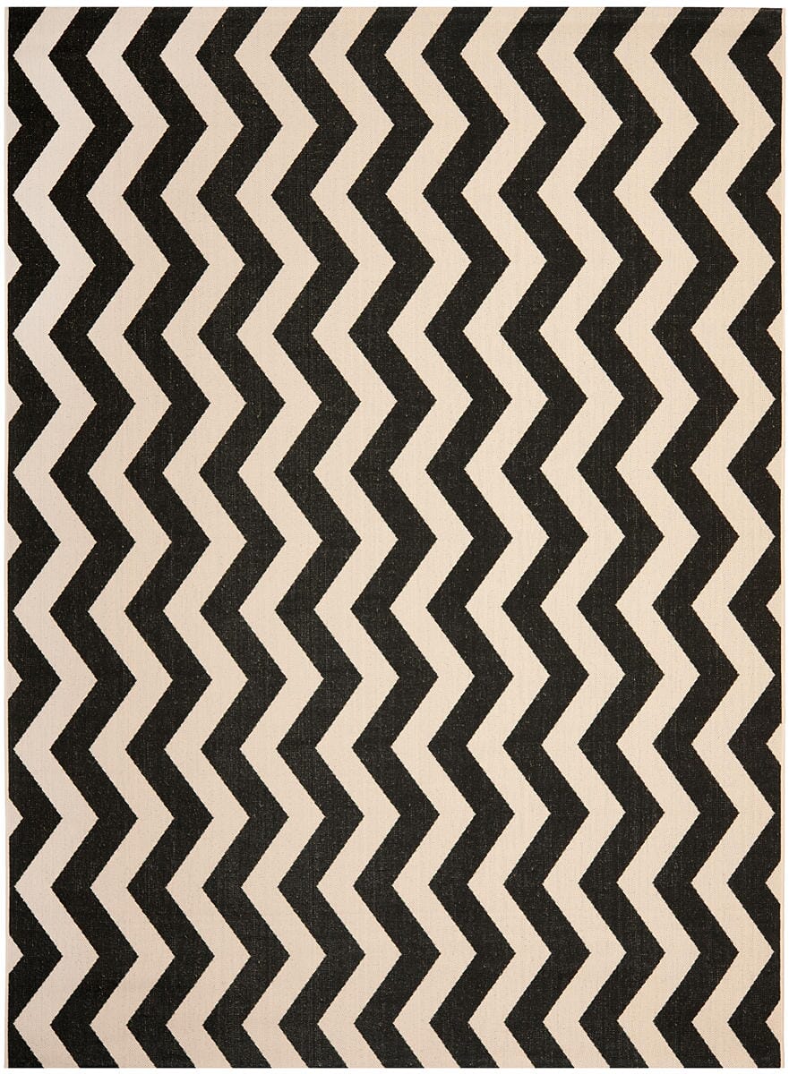 Safavieh Courtyard Cy6245 - 256 Black / Beige Rugs - Safavieh - cy6245 - 256 - 4r