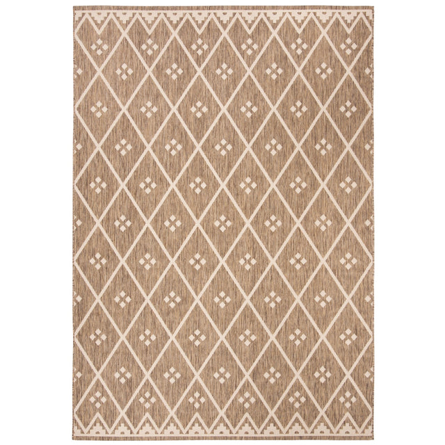 Safavieh Courtyard Cy6303 - 232 Brown/Light Beige Rugs - Safavieh - cy6303 - 232 - 3