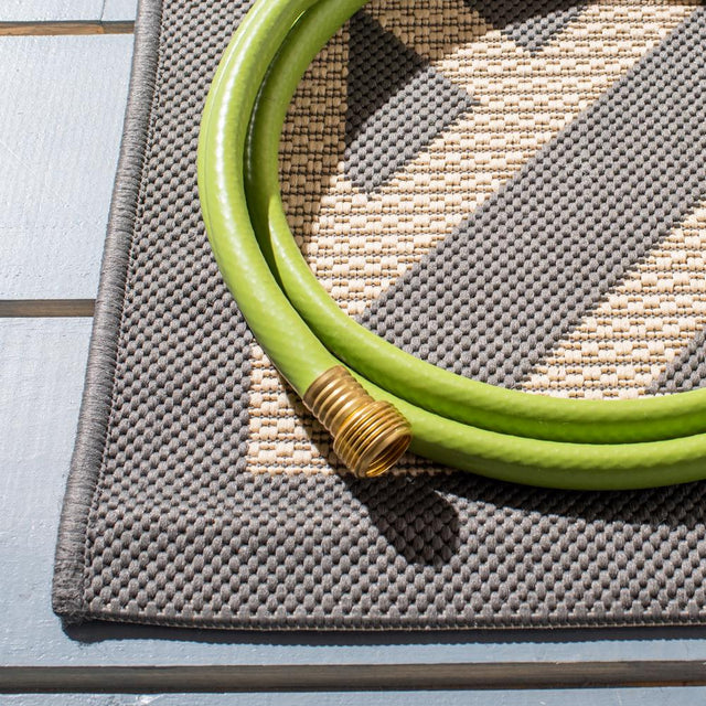 Safavieh Courtyard Cy6306 - 236 Anthracite/Light Beige Rugs - Safavieh - cy6306 - 236 - 5