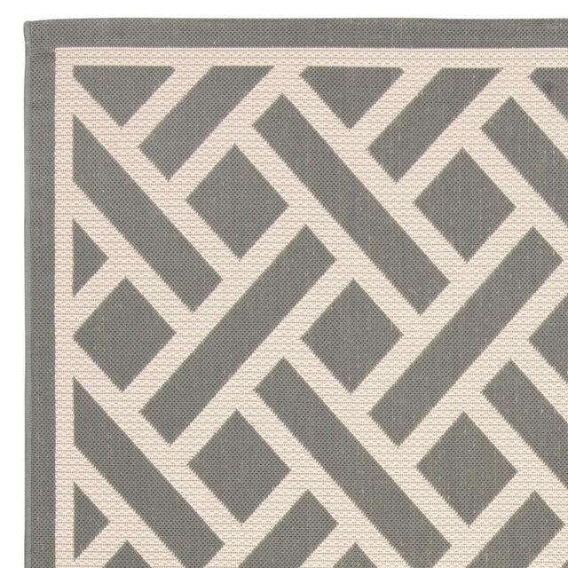 Safavieh Courtyard Cy6306 - 236 Anthracite/Light Beige Rugs - Safavieh - cy6306 - 236 - 5