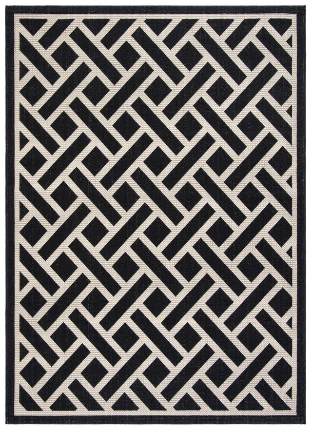 Safavieh Courtyard Cy6306 - 256 Black/Light Beige Rugs - Safavieh - cy6306 - 256 - 5