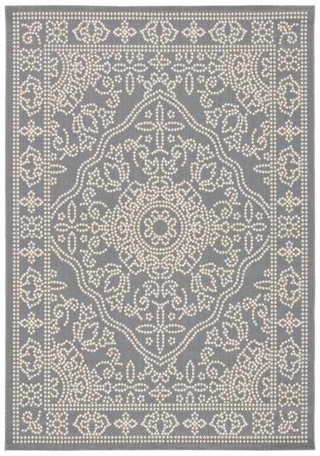 Safavieh Courtyard Cy6344 Anthracite/Beige Rug - Safavieh - cy6344 - 23621 - 2
