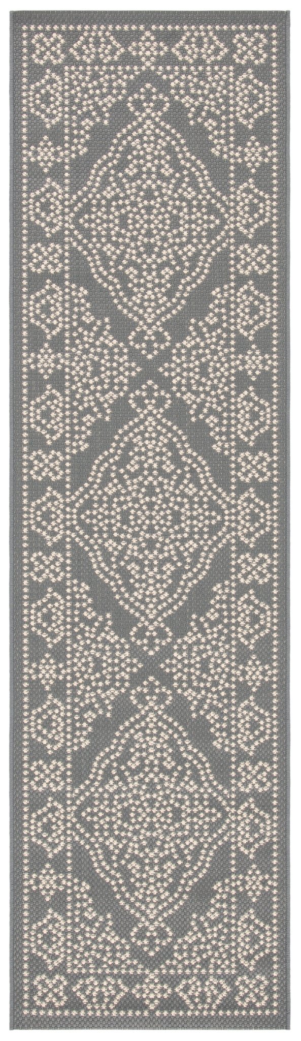 Safavieh Courtyard Cy6344 Anthracite/Beige Rug - Safavieh - cy6344 - 23621 - 3