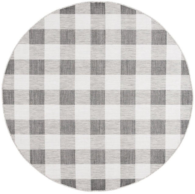 Safavieh Courtyard Cy6442 - 55321 Grey/Dark Grey Rug - Safavieh - cy6442 - 55321 - 7r