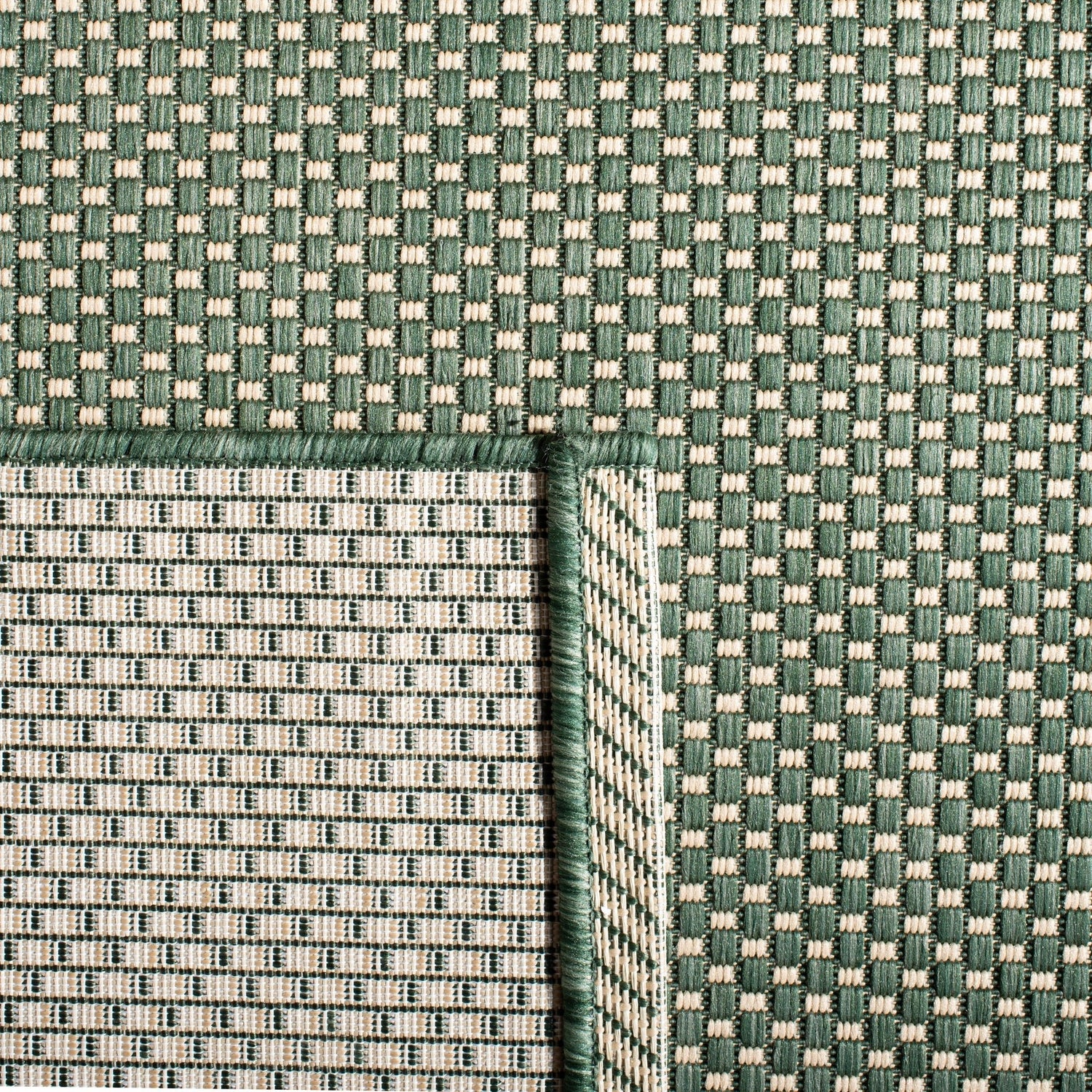 Safavieh Courtyard Cy6521 - 32221 Dark Green/Beige Rugs - Safavieh - cy6521 - 32221 - 2