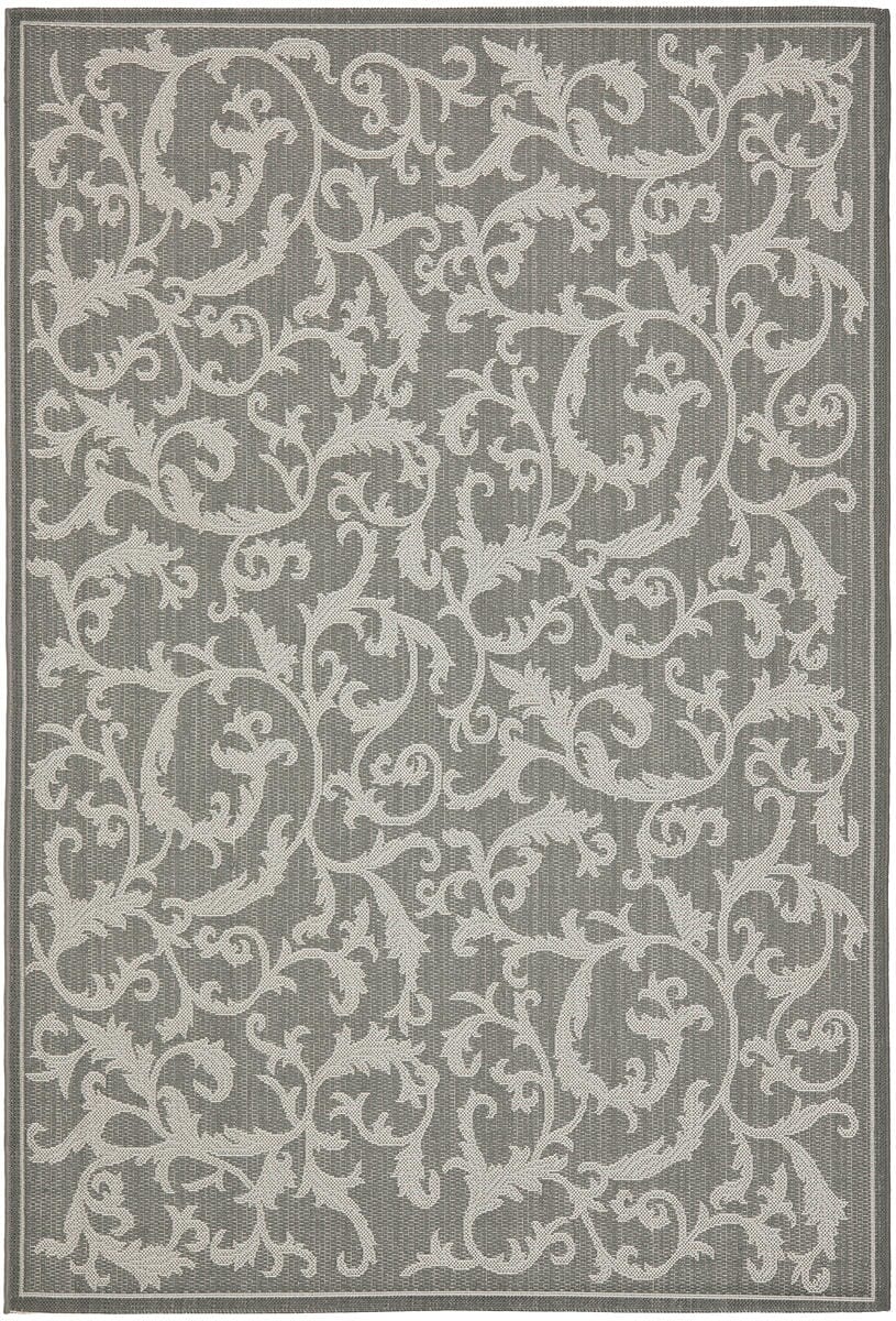 Safavieh Courtyard Cy6533 - 87 Anthracite / Light Grey Rugs - Safavieh - cy6533 - 87 - 2