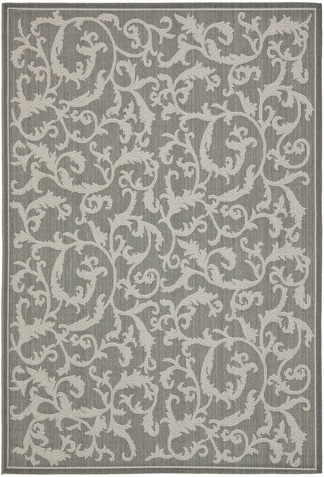 Safavieh Courtyard Cy6533 - 87 Anthracite / Light Grey Rugs - Safavieh - cy6533 - 87 - 2
