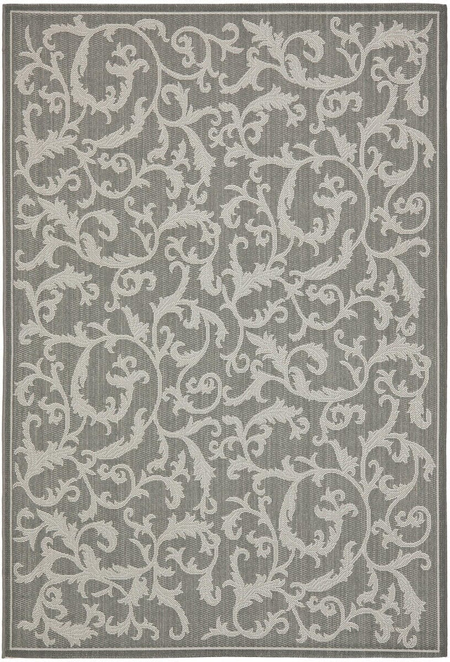 Safavieh Courtyard Cy6533 - 87 Anthracite / Light Grey Rugs - Safavieh - cy6533 - 87 - 2