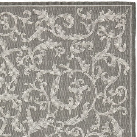Safavieh Courtyard Cy6533 - 87 Anthracite / Light Grey Rugs - Safavieh - cy6533 - 87 - 2