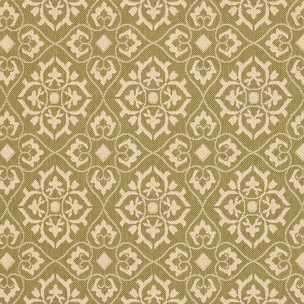 Safavieh Courtyard Cy6550 - 24 Green / Creme Rugs - Safavieh - cy6550 - 24 - 2