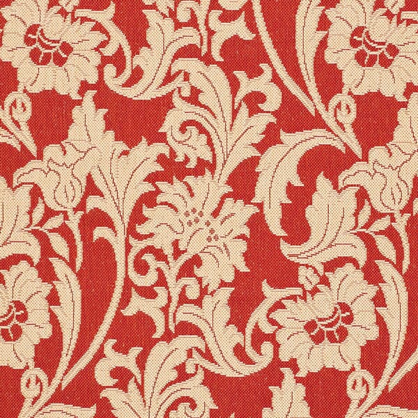 Safavieh Courtyard Cy6565 - 28 Red / Creme Rugs - Safavieh - cy6565 - 28 - 3