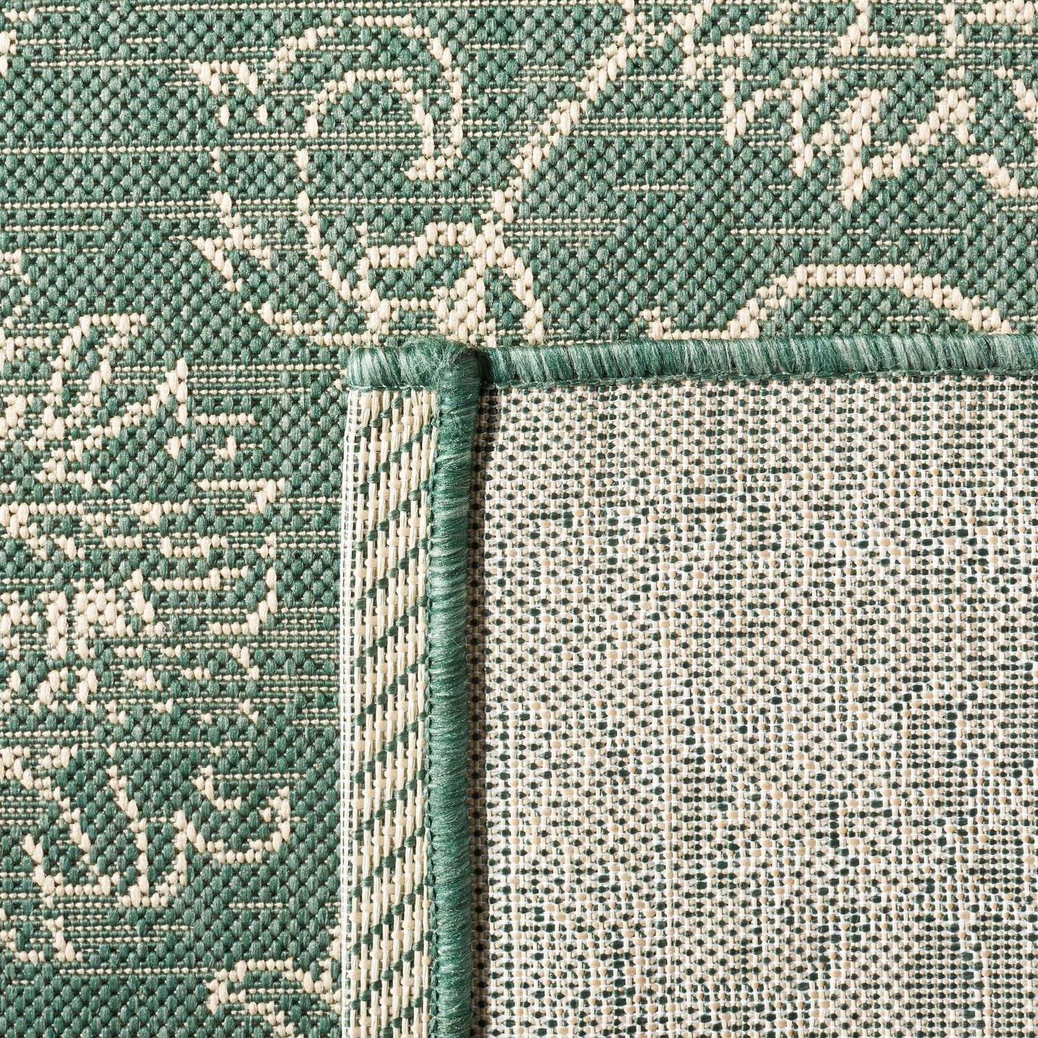 Safavieh Courtyard Cy6680 - 32221 Dark Green/Beige Rugs - Safavieh - cy6680 - 32221 - 2