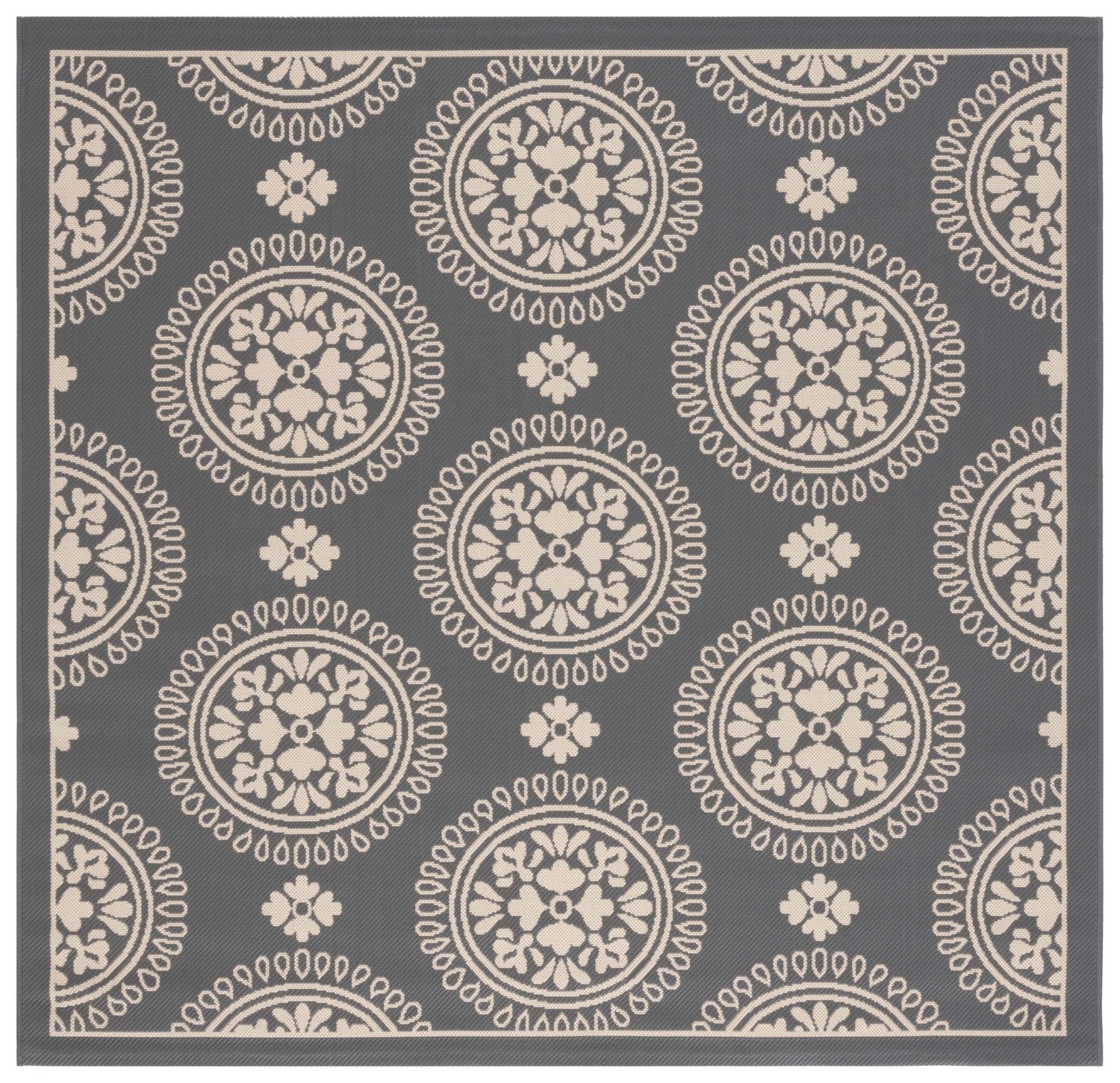 Safavieh Courtyard Cy6716 Grey Rug - Safavieh - cy6716 - 236 - 7sq