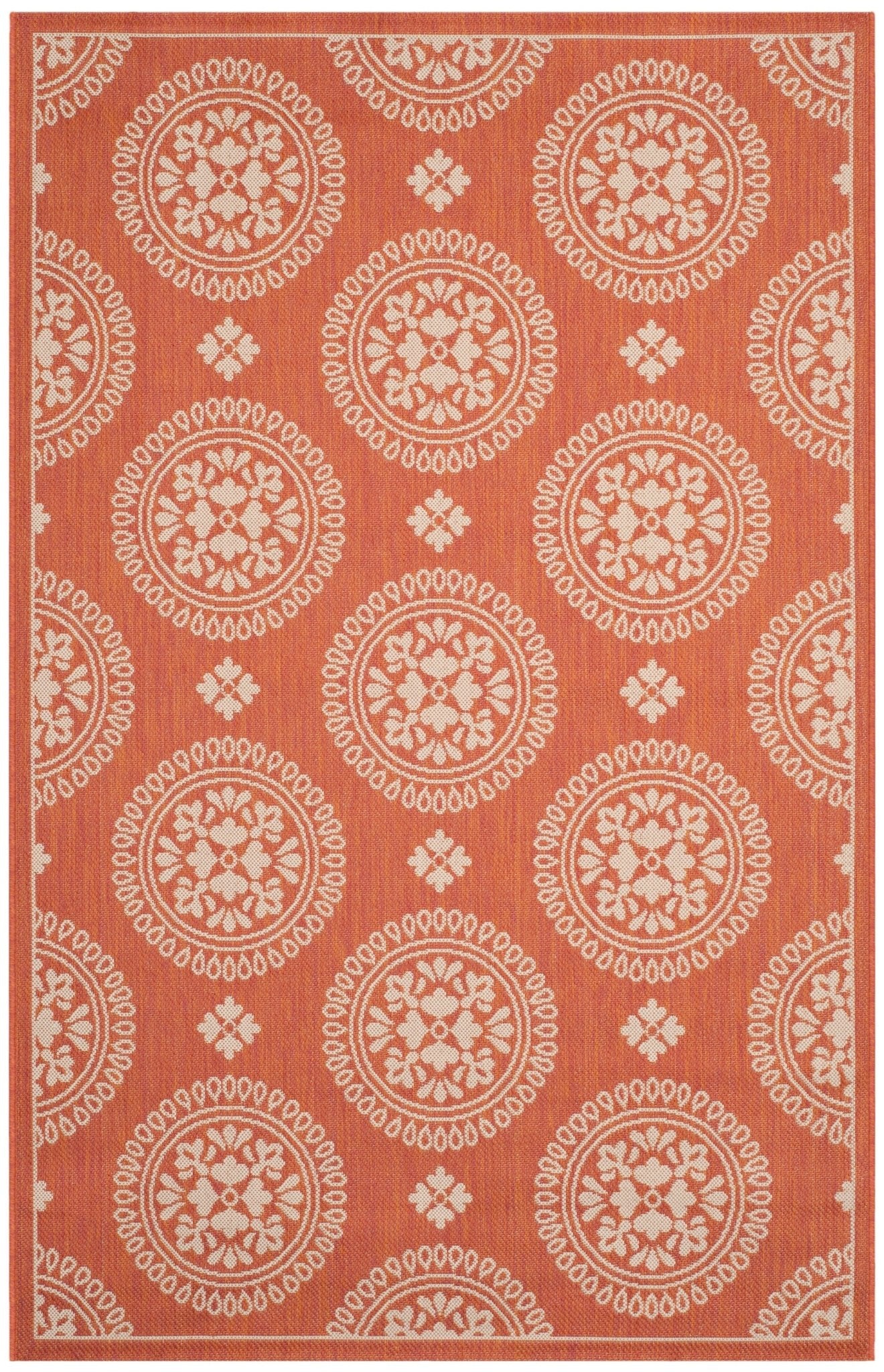 Safavieh Courtyard Cy6716 Terracotta Rug - Safavieh - cy6716 - 231 - 2