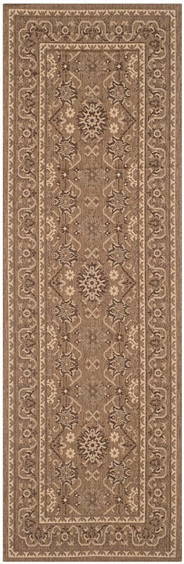 Safavieh Courtyard Cy6727 - 22 Brown / Creme Rugs - Safavieh - cy6727 - 22 - 38