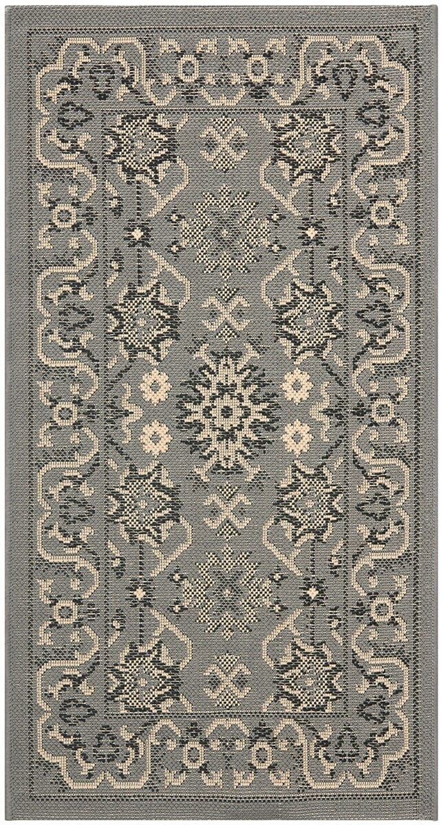 Safavieh Courtyard Cy6727 - 67 Grey / Cream Rugs - Safavieh - cy6727 - 67 - 2