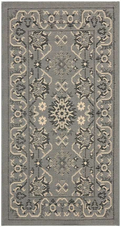 Safavieh Courtyard Cy6727 - 67 Grey / Cream Rugs - Safavieh - cy6727 - 67 - 2