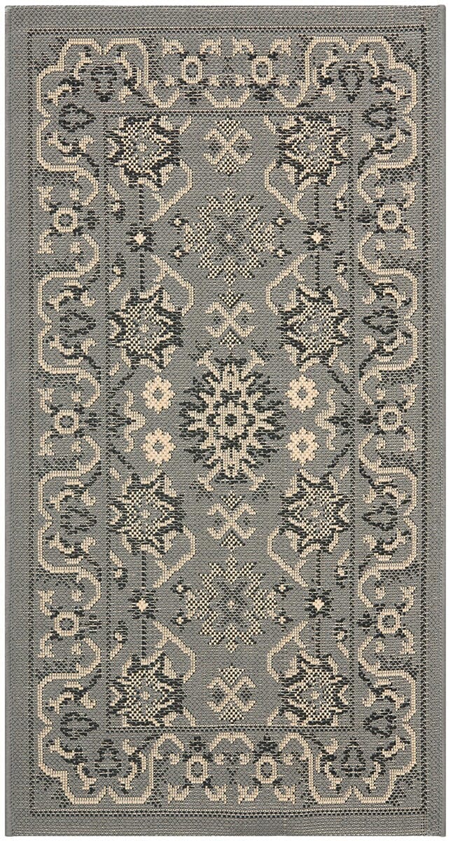 Safavieh Courtyard Cy6727 - 67 Grey / Cream Rugs - Safavieh - cy6727 - 67 - 2