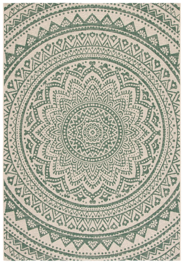 Safavieh Courtyard Cy6734 - 32212 Beige/Dark Green Rugs - Safavieh - cy6734 - 32212 - 2