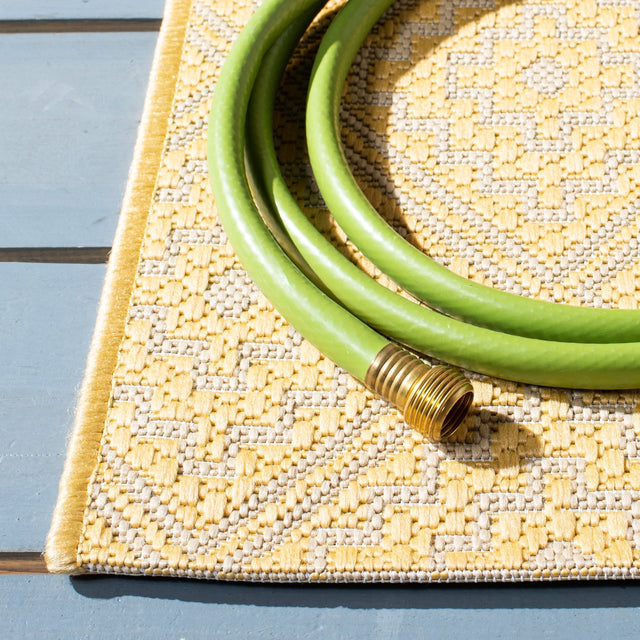 Safavieh Courtyard Cy6787 - 30621 Beige/Gold Rugs - Safavieh - cy6787 - 30621 - 28