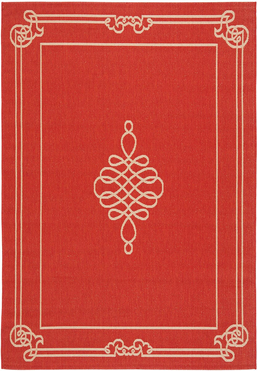Safavieh Courtyard Cy6788 - 28 Red / Creme Rugs - Safavieh - cy6788 - 28 - 4