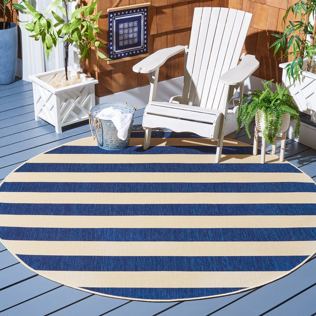 Safavieh Courtyard Cy6812 Beige/Navy Rug - Safavieh - cy6812 - 25812 - 7r