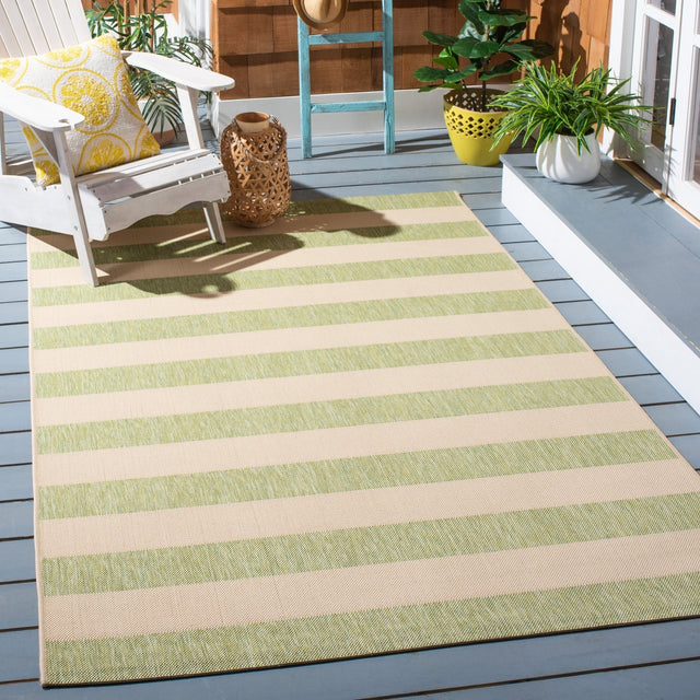 Safavieh Courtyard Cy6812 Beige/Sage Green Rug - Safavieh - cy6812 - 21812 - 2
