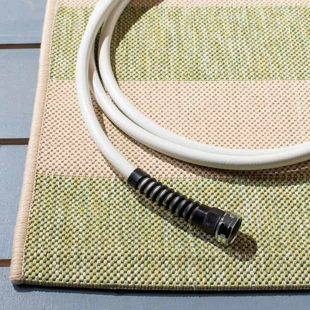 Safavieh Courtyard Cy6812 Beige/Sage Green Rug - Safavieh - cy6812 - 21812 - 7r