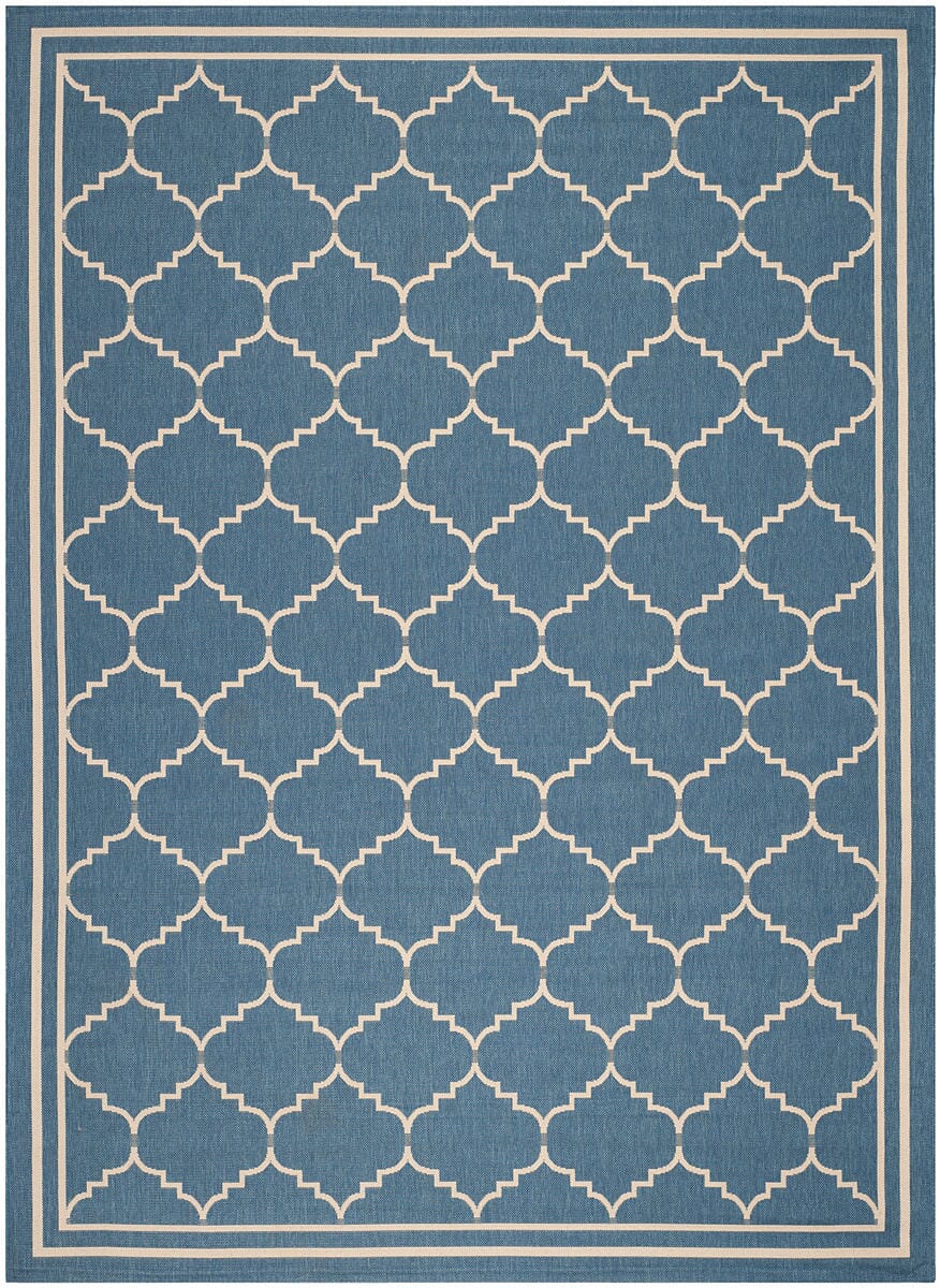 Safavieh Courtyard Cy6889 - 243 Blue / Beige Rugs - Safavieh - cy6889 - 243 - 2