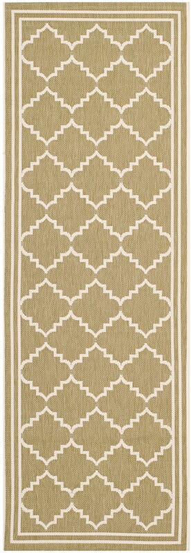 Safavieh Courtyard Cy6889 - 244 Green / Beige Rugs - Safavieh - cy6889 - 244 - 27