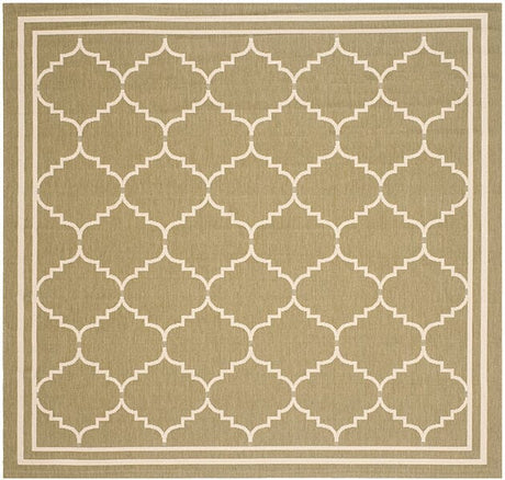 Safavieh Courtyard Cy6889 - 244 Green / Beige Rugs - Safavieh - cy6889 - 244 - 7sq