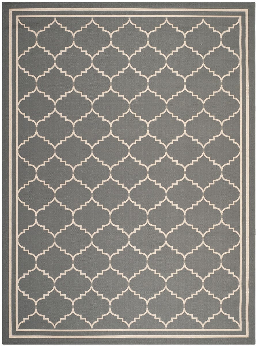 Safavieh Courtyard Cy6889 - 246 Grey / Beige Rugs - Safavieh - cy6889 - 246 - 5r