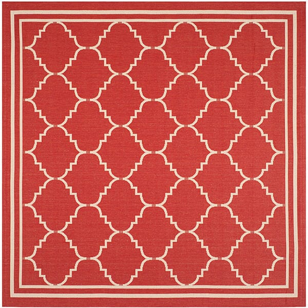 Safavieh Courtyard Cy6889 - 248 Red / Beige Rugs - Safavieh - cy6889 - 248 - 7sq