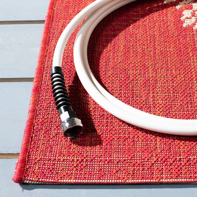 Safavieh Courtyard Cy6893 - 23821 Red/Beige Rug - Safavieh - cy6893 - 23821 - 4