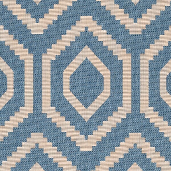 Safavieh Courtyard Cy6902 - 243 Blue / Beige Rugs - Safavieh - cy6902 - 243 - 2