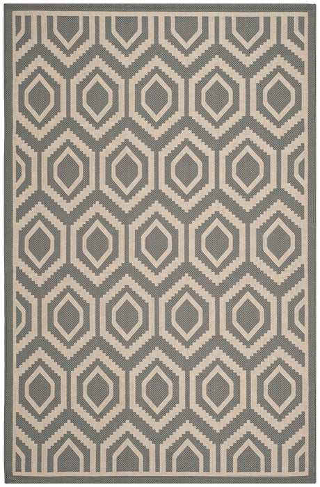 Safavieh Courtyard Cy6902 - 246 Anthracite / Beige Rugs - Safavieh - cy6902 - 246 - 2