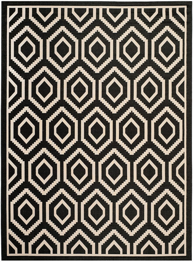 Safavieh Courtyard Cy6902 - 266 Black / Beige Rugs - Safavieh - cy6902 - 266 - 2