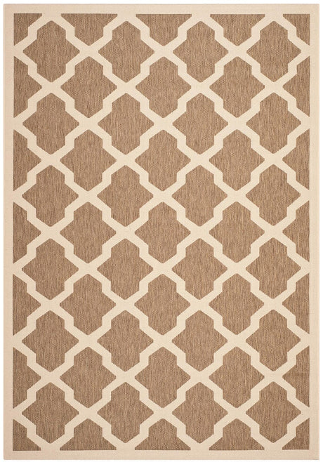 Safavieh Courtyard Cy6903 - 242 Brown / Bone Rugs - Safavieh - cy6903 - 242 - 2