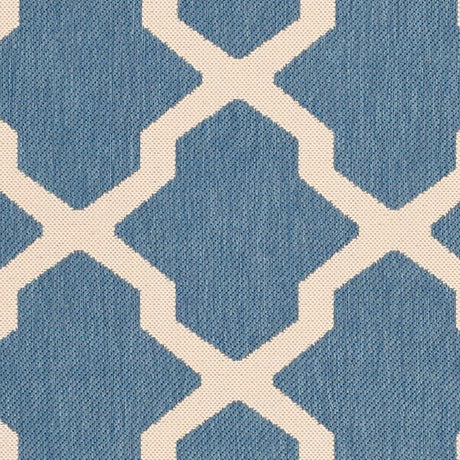 Safavieh Courtyard Cy6903 - 243 Blue / Beige Rugs - Safavieh - cy6903 - 243 - 2