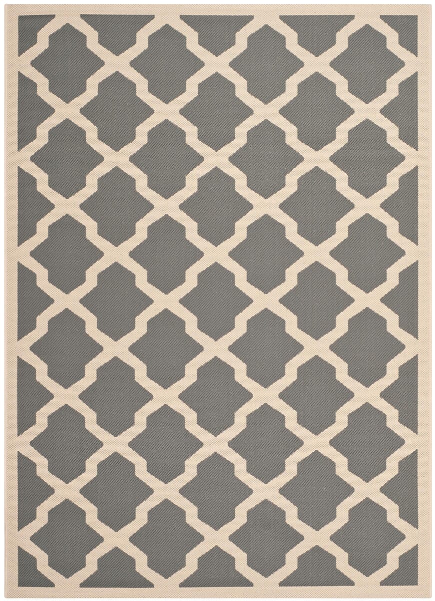 Safavieh Courtyard Cy6903 - 246 Anthracite / Beige Rugs - Safavieh - cy6903 - 246 - 2