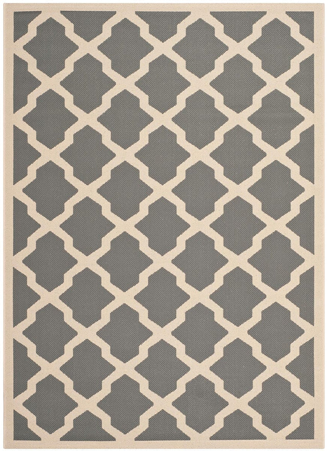 Safavieh Courtyard Cy6903 - 246 Anthracite / Beige Rugs - Safavieh - cy6903 - 246 - 2