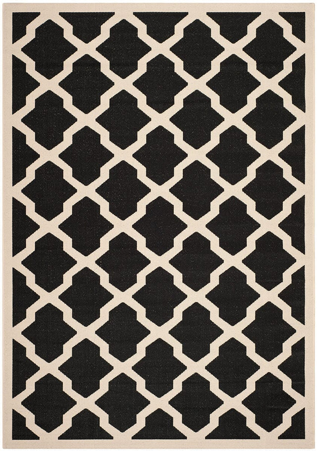 Safavieh Courtyard Cy6903 - 266 Black / Beige Rugs - Safavieh - cy6903 - 266 - 2
