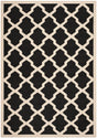 Safavieh Courtyard Cy6903 - 266 Black / Beige Rugs - Safavieh - cy6903 - 266 - 2